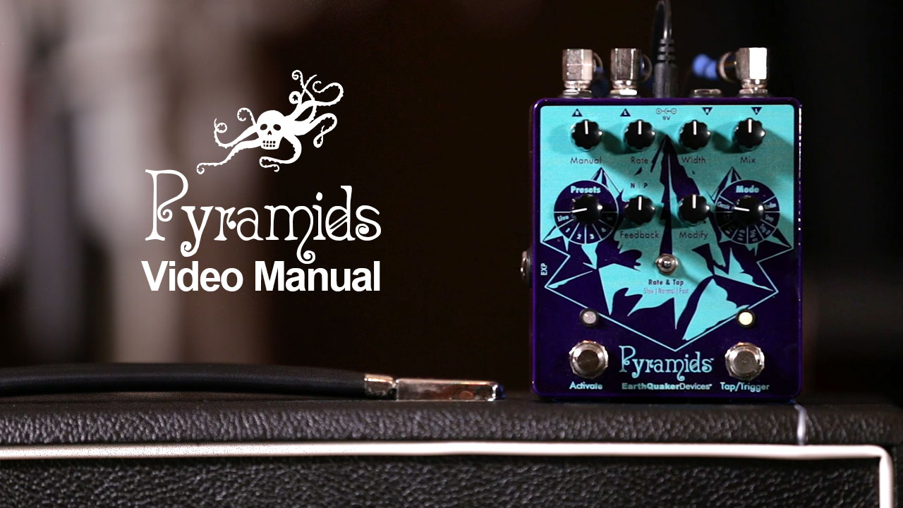 Amazon.com: EarthQuaker Devices Pyramids Stereo Flanging Device